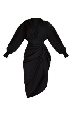 Prettylittlething Black Balloon Sleeve Gathered Skirt Midi Shirt Dress 11 Prettylittlething Black Balloon Sleeve Gathered Skirt Midi Shirt Dress -Pretty Little Thing Shop 0009458fdbdbd77af51751bcf3de5df398c2598f CMV1852 6 black balloon sleeve gathered skirt midi shirt dress