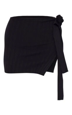 Black Rib Knit Flower Applique Mini Skirt -Pretty Little Thing Shop 008018dccd82f90afa05f5c25eca0f8b4e9603f1 cnh0844 6