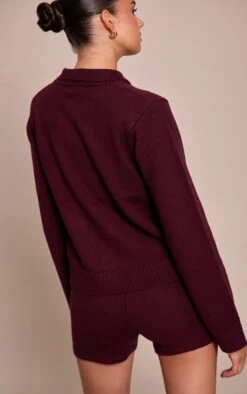 Prettylittlething Chocolate Plum Button Through Collar Cardigan 6 Prettylittlething Chocolate Plum Button Through Collar Cardigan -Pretty Little Thing Shop 013b965a1fab12d03dfe65bb4ad2c09b50558d91 CNN7043 2 chocolate plum button through collar cardigan