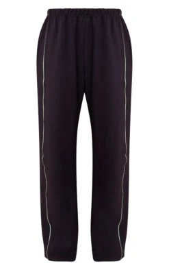 Prettylittlething Navy Interlock Contrast Piping Wide Leg Sweatpants -Pretty Little Thing Shop 021bafbfb07ee7bfd7101465bb8ca88382ea0686 CNO6005 5 navy interlock contrast piping wide leg joggers