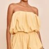 Prettylittlething Lemon Puffball Detail Bandeau Romper -Pretty Little Thing Shop 03091ae412e5a59a6cbb431a37b6a0afacb886b4 CNN7950 1 lemon puffball detail bandeau playsuit