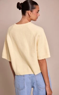 Prettylittlething Lemon Soft Knit T-shirt 6 Prettylittlething Lemon Soft Knit T-shirt -Pretty Little Thing Shop 03edddf6216b723ac5fa01453d661a674c630d99 CNN8190 2 lemon soft knit t shirt