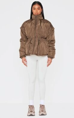 Prettylittlething Olive Cinched Waist Padded Jacket 7 Prettylittlething Olive Cinched Waist Padded Jacket -Pretty Little Thing Shop 042c3902bf31dd89895697d519febb08d172337f cnl4148 3