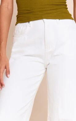 Prettylittlething White High Waist Split Hem Boyfriend Jeans 8 Prettylittlething White High Waist Split Hem Boyfriend Jeans -Pretty Little Thing Shop 04319c4a485614d630359dd67f17cb3570a41aad CNN4295 4 white high waist split hem boyfriend jeans