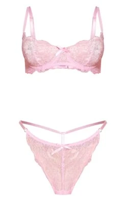 Prettylittlething Baby Pink Lace Underwire Lingerie Set -Pretty Little Thing Shop 045fdb26fa26a6c39febdf168abf8f3f019e3dc9 CNO5068 5 baby pink lace underwire lingerie set