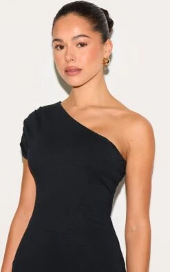 Prettylittlething Black One Shoulder Asymmetric Top -Pretty Little Thing Shop 04683912d54c96f5ce714e78e6040c1f29addebe CNM6617 4 black one shoulder asymmetric top