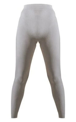 Prettylittlething Basic Grey Marl Structured Snatched Rib Leggings -Pretty Little Thing Shop 0495b316e6966459ab724183ee63386894665c23 cmp0375 5
