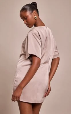 Taupe Satin T Shirt Dress 6 Taupe Satin T Shirt Dress -Pretty Little Thing Shop 05706ffa39ee3d2a2fcf0efabf5b8f3f2e4398eb CNO0409 2 taupe satin t shirt dress