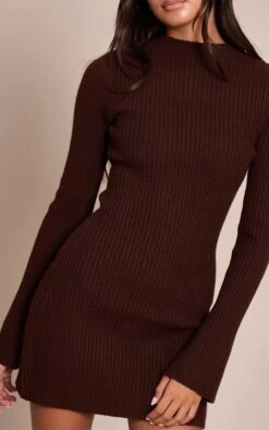 Prettylittlething Chocolate Rib Knitted Dress 8 Prettylittlething Chocolate Rib Knitted Dress -Pretty Little Thing Shop 05920727c82e141f6172dc0f70a1d59490780015 CNN6382 4 chocolate rib knitted dress