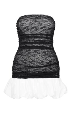 Prettylittlething Black Lace Bandeau Puff Hem Mini Dress 9 Prettylittlething Black Lace Bandeau Puff Hem Mini Dress -Pretty Little Thing Shop 059de8955209d8475b2582a7c95dc794de6ec5e2 cnk8539 5
