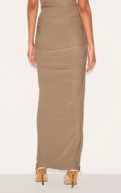Prettylittlething Mushroom Soft Touch Ruched Maxi Skirt 9 Prettylittlething Mushroom Soft Touch Ruched Maxi Skirt -Pretty Little Thing Shop 05c87259ad1b881efff73e142805524ac94bc4b3 CNM1349 4 mushroom soft touch ruched maxi skirt