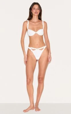Prettylittlething Cream Ribbed Frill Underwired Lingerie Set -Pretty Little Thing Shop 05de761d61213fc8604b5588789669b309a9fe8d CNM4308 3 cream ribbed frill underwired lingerie set
