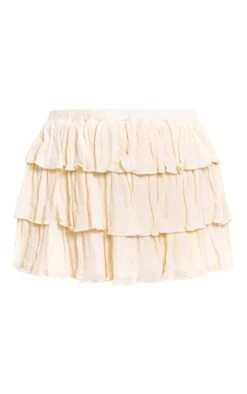 Prettylittlething Butter Yellow Cheesecloth Ruffle Mini Skort -Pretty Little Thing Shop 06b8621abaff6c9e0c1e547d162d0c0c39a76e8d CNM3232 6 butter yellow cheesecloth ruffle mini skort