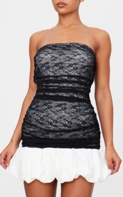 Prettylittlething Black Lace Bandeau Puff Hem Mini Dress 8 Prettylittlething Black Lace Bandeau Puff Hem Mini Dress -Pretty Little Thing Shop 0797177ad3ee185ab5f5c3ad317e7262ff310857 cnk8539 4