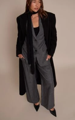 Charcoal Dogtooth Brushed Tailored Blazer -Pretty Little Thing Shop 08352cc027a6337ca3558bb259da0838ba604b4b CNO2255 3 charcoal dogtooth brushed tailored blazer