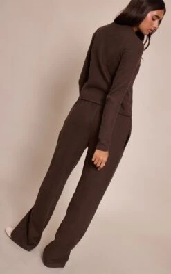 Chocolate Soft Touch Wide Leg Sweatpants -Pretty Little Thing Shop 08a38b3d1f8cbb63ee72f212956950d4d8d5c060 CNO1253 3 chocolate soft touch wide leg joggers