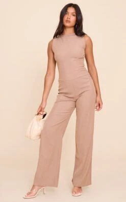 Prettylittlething Mushroom Structured Woven Open Back Detail Straight Leg Jumpsuit 7 Prettylittlething Mushroom Structured Woven Open Back Detail Straight Leg Jumpsuit -Pretty Little Thing Shop 0a2ae6d642bb22d0032e2d8e437583fac74be194 CNN6293 3 mushroom structured woven open back detail straight leg jumpsuit