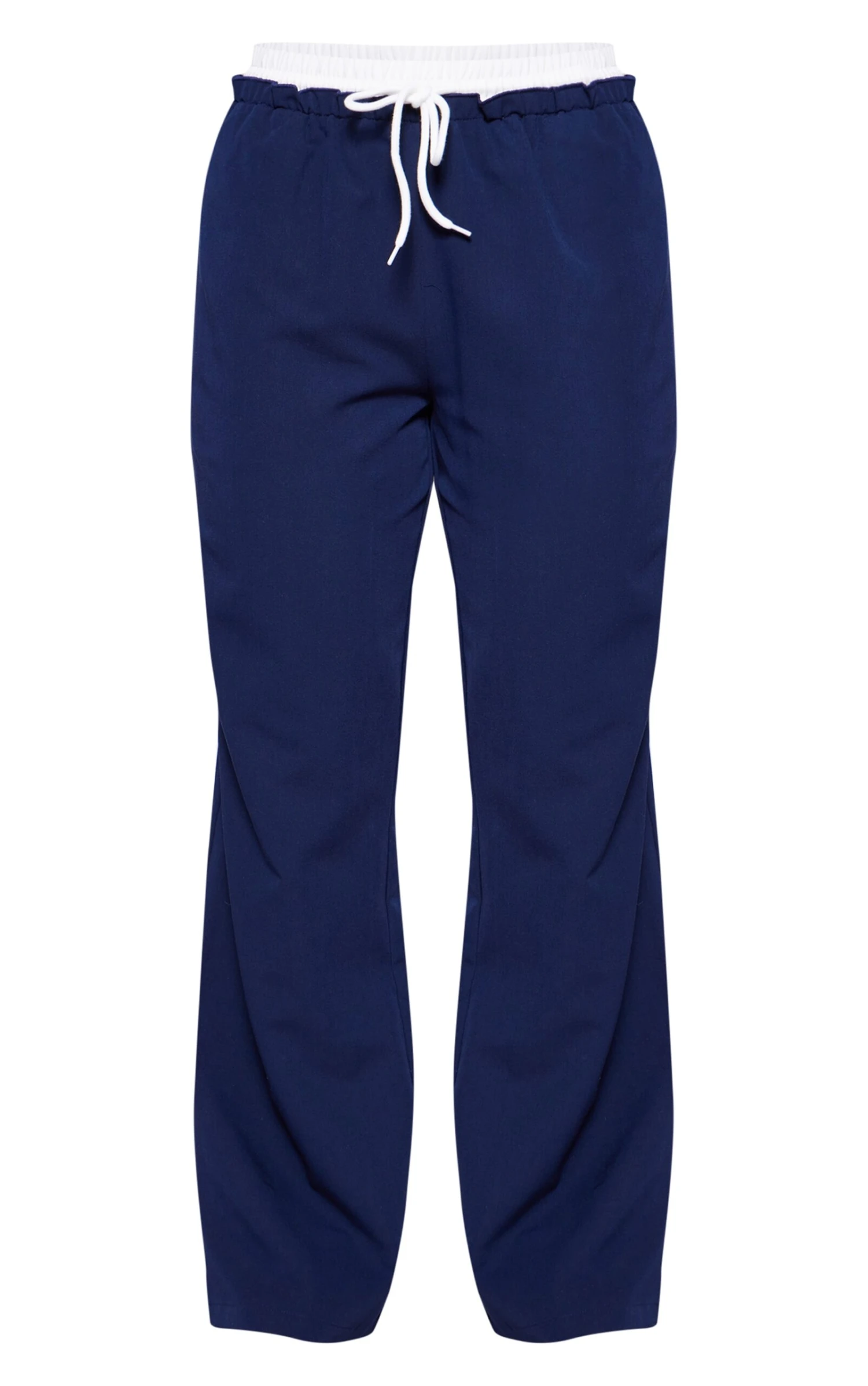 Prettylittlething Navy Boxer Detail Drawstring Waist Pants 5 Prettylittlething Navy Boxer Detail Drawstring Waist Pants - Image 5