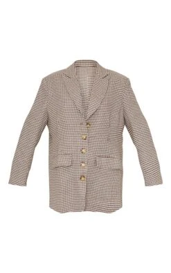 Prettylittlething Chocolate Check Twill Shoulder Pad Oversized Blazer Dress -Pretty Little Thing Shop 0a41b442dd81f77d3bd842e7cf3faa414de7843d cmu2527 5