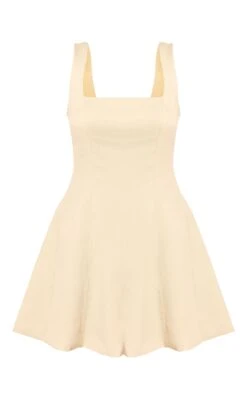 Prettylittlething Lemon Woven Straight Neck Sleeveless Shift Dress -Pretty Little Thing Shop 0ab9fe0f18dcba80e7872f90bf4e2201b4bfc3ee CNN3776 5 lemon woven scoop neck sleeveless shift dress