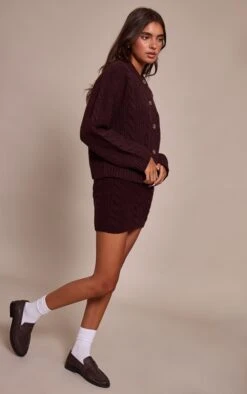 Chocolate Plum Cable Knit Button Through Cardigan 7 Chocolate Plum Cable Knit Button Through Cardigan -Pretty Little Thing Shop 0ad30797c822812f13ed4948b766d1868db63c82 CNN9456 3 chocolate plum cable knit button through cardigan