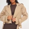 Prettylittlething Camel Cropped Trench Coat -Pretty Little Thing Shop 0b3c169c4260f578d0affc060fd7f0c6aa261495 CNF6000 1 camel cropped trench coat