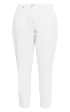 Prettylittlething White High Waist Mom Style Jeans 9 Prettylittlething White High Waist Mom Style Jeans -Pretty Little Thing Shop 0c4e130db7297d869e3cd9198a6e24e00df3f9c7 CNM2417 5 white high waist mom style jeans