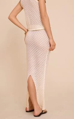 Prettylittlething Ecru Crochet Knit Maxi Skirt 7 Prettylittlething Ecru Crochet Knit Maxi Skirt -Pretty Little Thing Shop 0c96ef8c3c3665c9c64bb3bff4f7f1f129f8bd5d CNM3413 3 ecru crochet knit maxi skirt