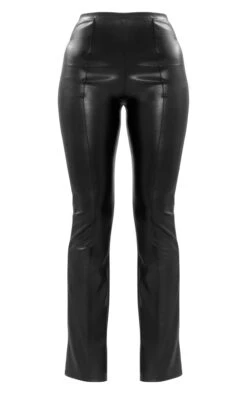 Black Faux Leather Pintuck Straight Leg Pants -Pretty Little Thing Shop 0cc6d2dcf60fa551c4d5731ab2d7c4d86b505bbb cnh3322 5