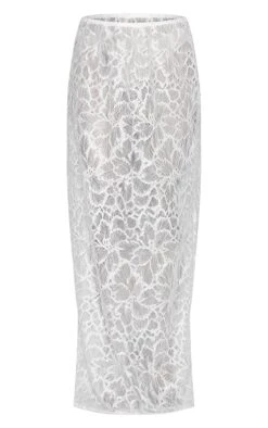 White Lace Floaty Maxi Skirt 9 White Lace Floaty Maxi Skirt -Pretty Little Thing Shop 0d954c30785a9f2479e39caa1cfdb34b78b623db CNO1082 5 white lace floaty maxi skirt