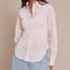 Prettylittlething White Cotton Wrap Detail Longline Shirt -Pretty Little Thing Shop 0d9932c885ab2366992619caf1be024cfebdb97b CNO4470 1 white cotton wrap detail longline shirt