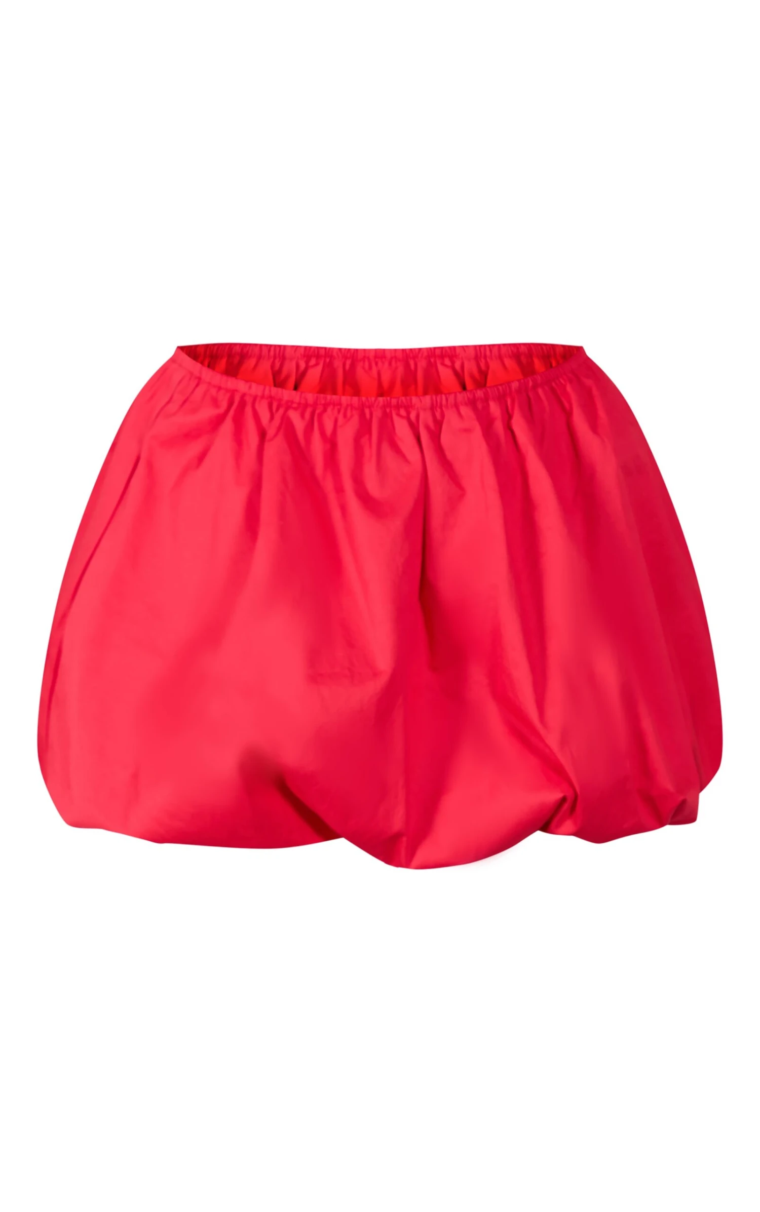 Prettylittlething Tomato Red Cotton Puffball Mini Skirt 5 Prettylittlething Tomato Red Cotton Puffball Mini Skirt - Image 5