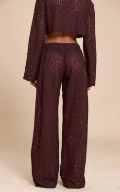 Prettylittlething Brown Lace Straight Leg Pant 7 Prettylittlething Brown Lace Straight Leg Pant -Pretty Little Thing Shop 0f16dcce38c63257c7fb2824875e06553fccfd0d CNM3202 3 brown lace straight leg trouser