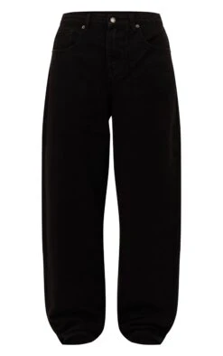 PRETTYLITTLETHING Washed Black High Waist Boyfriend Jean -Pretty Little Thing Shop 0ffb5f3f098891504bb3c1502624aef58c416ab9 CNM5169 5 prettylittlething washed black high waist boyfriend jean