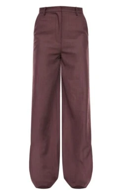 Prettylittlething Chocolate Woven Straight Leg Pants -Pretty Little Thing Shop 102d6fcbed0dd8f33e4fa02a2f3793efba25de59 cnk1824 5
