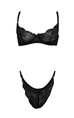 Prettylittlething Black Lace Underwired Lingerie Set -Pretty Little Thing Shop 106abaafa145ae359f730568a0ef2f1fa986651a CNN2238 5 black lace underwired lingerie set
