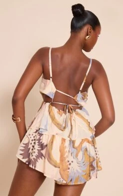 Prettylittlething Cream Floral Print Frill Detail Romper 6 Prettylittlething Cream Floral Print Frill Detail Romper -Pretty Little Thing Shop 127132c4070e3b076ce2a24e5408808b906e5f17 CNN5715 2 cream floral print frill detail playsuit