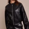 Black Soft Faux Leather Jacket 10 Black Soft Faux Leather Jacket -Pretty Little Thing Shop 137b0b98fa1046a5f4a839299a7c7b3a6a957a2b CNO2238 1 black soft faux leather jacket