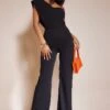 Prettylittlething Black One Shoulder Drape Detailed Jumpsuit -Pretty Little Thing Shop 1385d72dc40193399f36fece0744718367d164cd CNJ0537 1 black one shoulder drape detailed jumpsuit