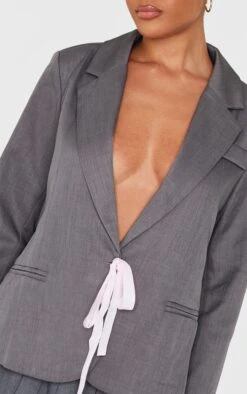 Prettylittlething Grey Ribbon Detail Blazer 8 Prettylittlething Grey Ribbon Detail Blazer -Pretty Little Thing Shop 13ce83bcf6138633679308e1dc1fa0dd564a1488 cnj2749 4
