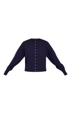 Prettylittlething Navy Compact Knit Cardigan -Pretty Little Thing Shop 142a20b3ad2c780a3b247cd39620292a1b445c8e CNN7214 5 navy compact knit cardigan