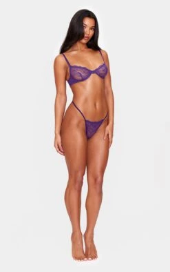 Prettylittlething Deep Purple Scallop Lace Underwired Bra -Pretty Little Thing Shop 1491a2d5f1ed39a90bd49b278ddea77b4a83e36c cnl2744 3