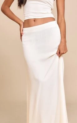 Prettylittlething Cream Chiffon Maxi Skirt -Pretty Little Thing Shop 14bd6a386043fe80a9c785ba1eee676a83e46ba9 CNM3915 4 cream chiffon maxi skirt