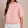 Prettylittlething Soft Pink Soft Knit T-shirt 9 Prettylittlething Soft Pink Soft Knit T-shirt -Pretty Little Thing Shop 157ffe595899d265c891fcebcf4ca284c8f6b965 CNN7205 1 soft pink soft knit t shirt