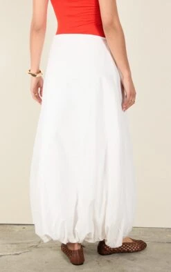 Prettylittlething White Cotton Puffball Maxi Skirt -Pretty Little Thing Shop 160115bf76f87780363c020d007a67118bde6de1 CNM3693 3 white cotton puffball maxi skirt