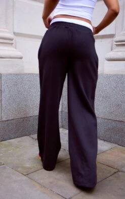 Prettylittlething Black Boxer Waistband Wide Leg Sweat Sweatpants 7 Prettylittlething Black Boxer Waistband Wide Leg Sweat Sweatpants -Pretty Little Thing Shop 16f365f7ab5bb7c163e6105fb43ae96fd298d3a8 CNK1922 3 black boxer waistband wide leg sweat joggers