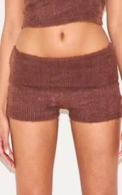 Prettylittlething Chocolate Fluffy Textured Fold Over Hot Pants 10 Prettylittlething Chocolate Fluffy Textured Fold Over Hot Pants -Pretty Little Thing Shop 1783456c9c230c7421d2ee2e74a2f635ac0b9e57 CNL2631 5 chocolate fluffy textured fold over hot pants