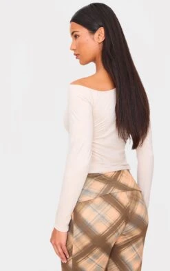 Prettylittlething Stone Faux Suede Asymmetric Neck Long Sleeve Top 6 Prettylittlething Stone Faux Suede Asymmetric Neck Long Sleeve Top -Pretty Little Thing Shop 1788e767c1c498e8007e500a3347198d8f819833 cnl4752 2