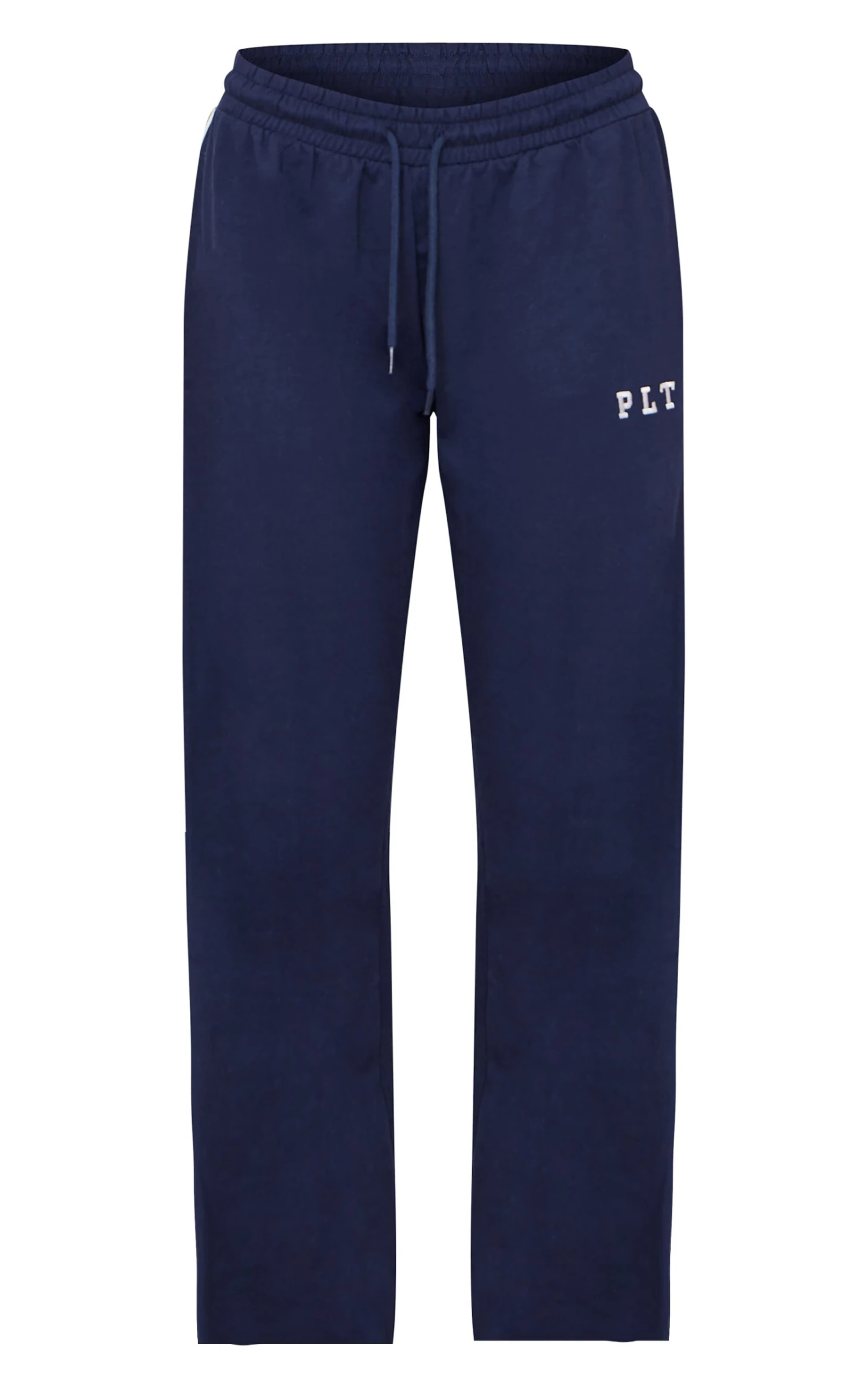 PRETTYLITTLETHING Navy Contrast Binding Wide Leg Sweatpants 5 PRETTYLITTLETHING Navy Contrast Binding Wide Leg Sweatpants - Image 5