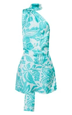 Prettylittlething Turquoise Floral Printed Satin Scarf Detail Bodycon Dress -Pretty Little Thing Shop 18a0804709c76a67e6e5d2ec1c45e7c06780b69b cni5892 5